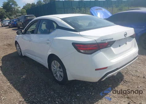 2021 Nissan Sentra S Xtronic Cvt z USA, uszkodzony, nr VIN 3N1AB8BVXMY314923